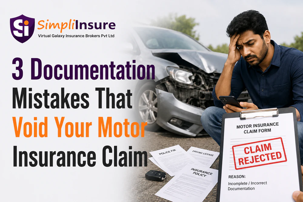 3 Documentation Mistakes That Void Your Motor Insurance Claim